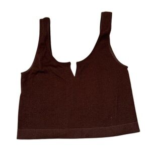 🍫 Chocolate Brown Crop Top – Rich & Stylish! 🟤